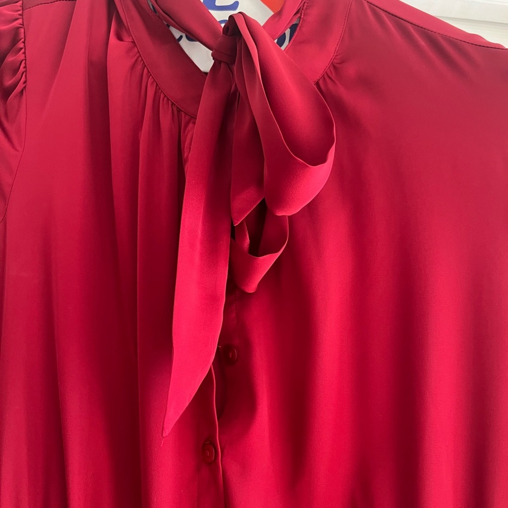 Macys red dress wore once.